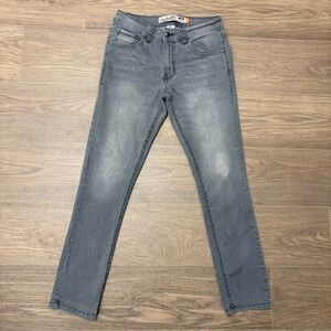 Huntington Beach Club Skinny Fit Stretch Jeans Gray Men's 29x30‎